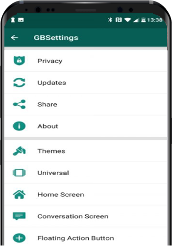 GB WhatsApp Status Setting
