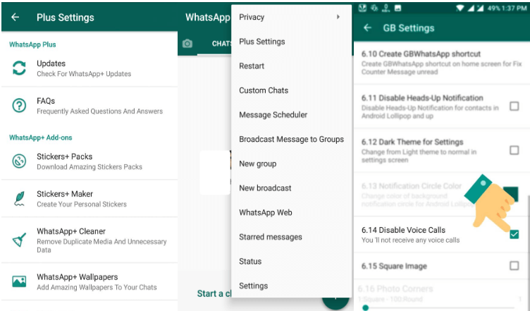 Download GB WhatsApp Pro V8.75
